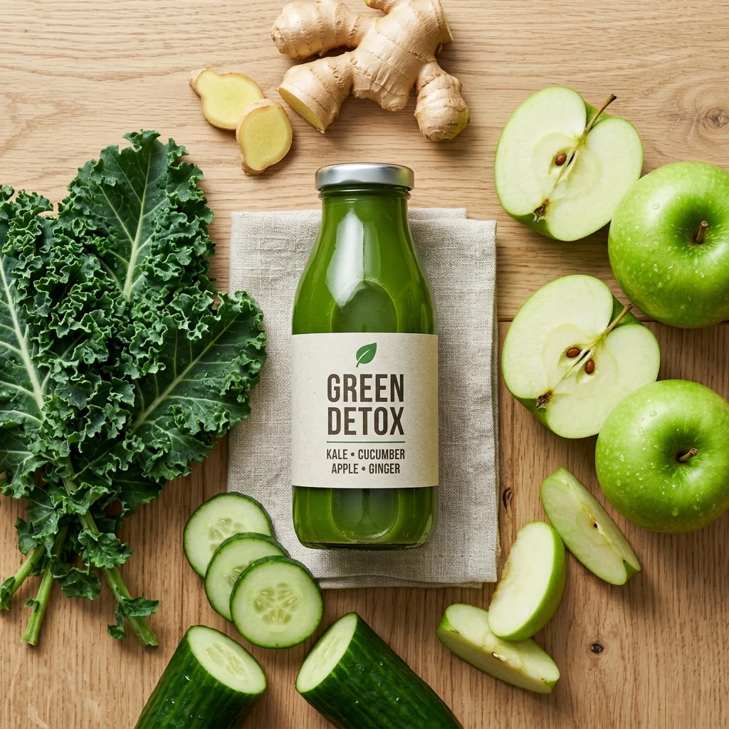 3 Recettes de Jus Détox Vert pour une Énergie Maximale